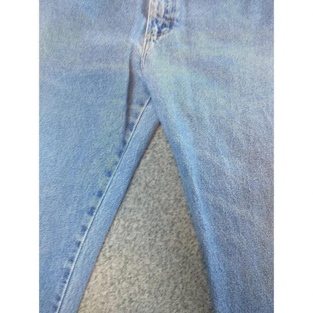 Wrangler Hero Authentic Mens Light Wash Straight Leg Jean 96501DS 34x32 USA Made